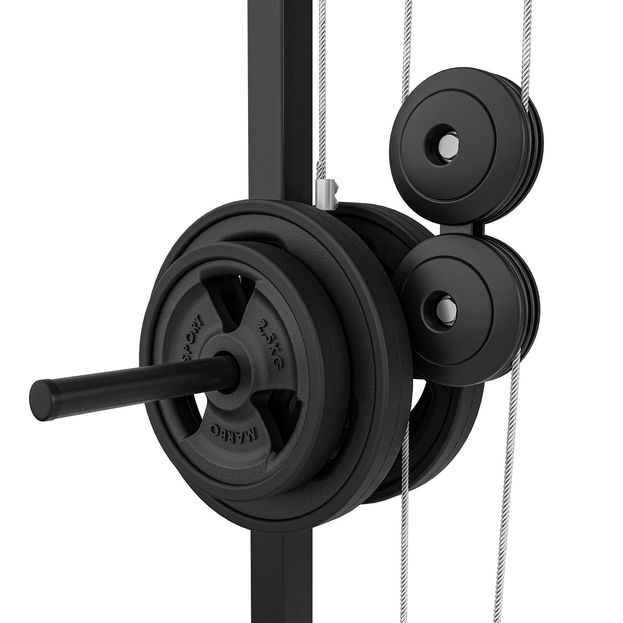 Marbo Sport Cable-Crossover Maschine Kabelzugturm Kabelzugbrücke Kraftstation MH-W103 2.0 | Made in EU