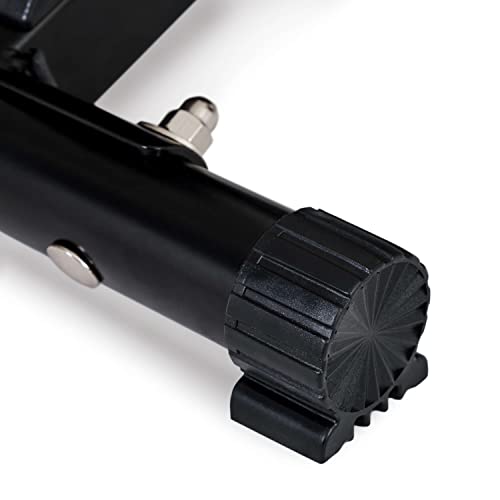 SportPlus Beintrainer für zuhause & Büro, Mini-Heimtrainer mit Magnet-Bremse & 8 Widerstands-Stufen, Mini Fitnessbike mit Trainingscomputer, extra breite Pedale, App kompatibel